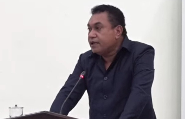 Sekretaris Fraksi Partai Gerindra Sufriyance Merison Botu