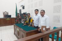 Tim Kuasa Hukum Termohon dalam sidang praperadilan penetapan fan penahanan tersangka kasus dugaan TPPO di Eltras Pub Maumere