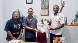 PSSM serahkan bantuan untuk pembangunan Gereja Santo Gabriel Waioti, Rabu (20/5)