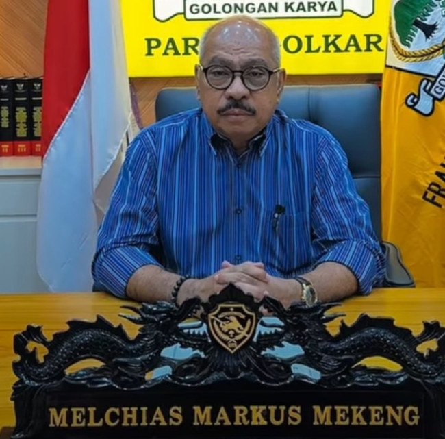 Ketua Fraksi Partai Golkar MPR RI Melchias Markus Mekeng