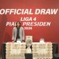 Eks striker Timnas Indonesia Budi Sudaryono saat mengambil drawing pembagian grup 64 Besar Liga 4 Piala Presiden 2026