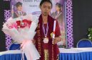 Maria Angela Yohanista, lulusan terbaik SMPK Yapenthom 1 Maumere