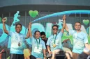 Suasana Health Fun Run HUT ke-58 BPJS Kesehatan, Minggu (28/6)