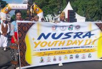 Parade Peserta Nusra Youth Day III di Maumere, Kamis (2/7)
