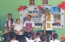 Wakil Bupati Sikka Simon Subandi Supriadi mengunjungi SMPK Yapenthom 2 Maumere, Rabu (15/7)