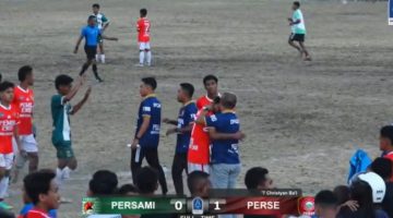 Perse Ende menang tipis atas Persami Maumere pada lanjutan Piala Suratin 2026, Selasa (28/7) di Gelora Samador da Cunha Maumere