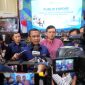 Direktur Utama BPJS Kesehatan Prihati Pujowaskito memberikqn keterangan kepada wartawan usai menggelar Public Expose Laporan Pengelolaan Program dan Laporan Keuangan BPJS Kesehatan Tahun 2025, Kamis (2/7)