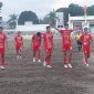 Pemain Perss Soe merayakan kemenangan atas Persada Sumba Barat Daya, Jumat (7/8)