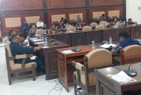Suasana Rapat Paripurna DPRD Sikka tentang Perubahan APBD 2026, Senin (24/8)