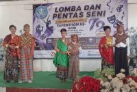 Peserta Lomba Paket Pelang dalam rangka HUT ke-79 Yapenthom