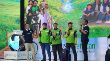 Direktur Utama BPJS Kesehatan Prihati Pujowaskito melaunching Program NADI JKN, Selasa (4/8) di Jakarta