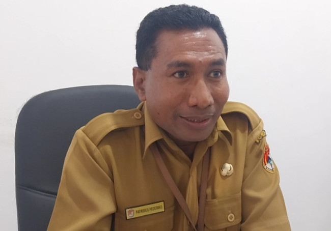 Pelaksana Tugas Kepala Dinas PKO Sikka Patrisius Pederiko