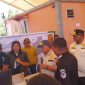 Mendagri Tito Karnavian mengikuti laporan penanganan gempa bumi tektonik dari Ketua Pos Komando Tanggap Darurat Gempa Bumi Tektonik Kabupaten Sikka Margaretha Movaldes Da Maga Bapa, Rabu (19/8)