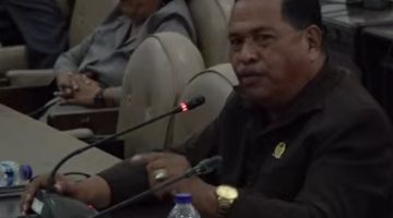 Anggota Fraksi Partai Gerindra Fabianus Toa