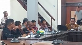 Suasana Rapat Badan Anggaran DPRD Sikka, Kamis (3/9)