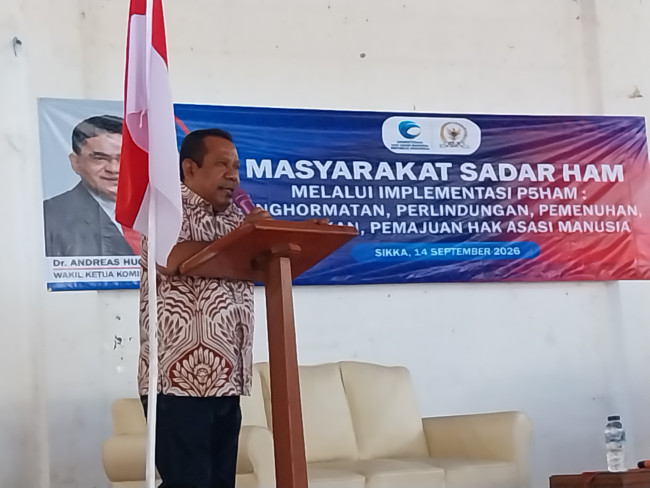 Ketua Yapenthom Maumere Ricky Mane Pareira 
