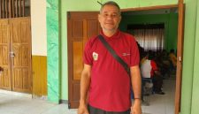Ketua Panitia Penyelenggara Lomba Cerdas Cermat 4 Pilar Kebangsaan Hermene Gildus Sabar