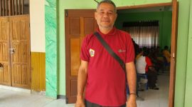 Ketua Panitia Penyelenggara Lomba Cerdas Cermat 4 Pilar Kebangsaan Hermene Gildus Sabar