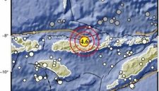 Info gempa bumi susulan Jumat (4/9) pagi tadi