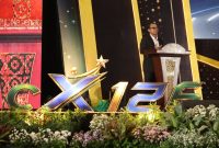 Direktur Utama BPJS Kesehatan Prihati Pujowaskito saat launching CX126, Jumat (4/9)