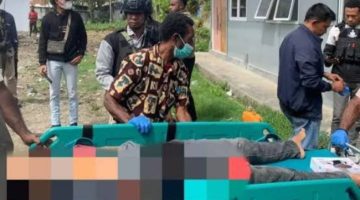 Korban penembakan KKB di Distrik Muliama Papua, Rabu (9/9)